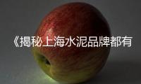 《揭秘上海水泥品牌都有哪些佼佼者引领行业潮流》（上海水泥批发）